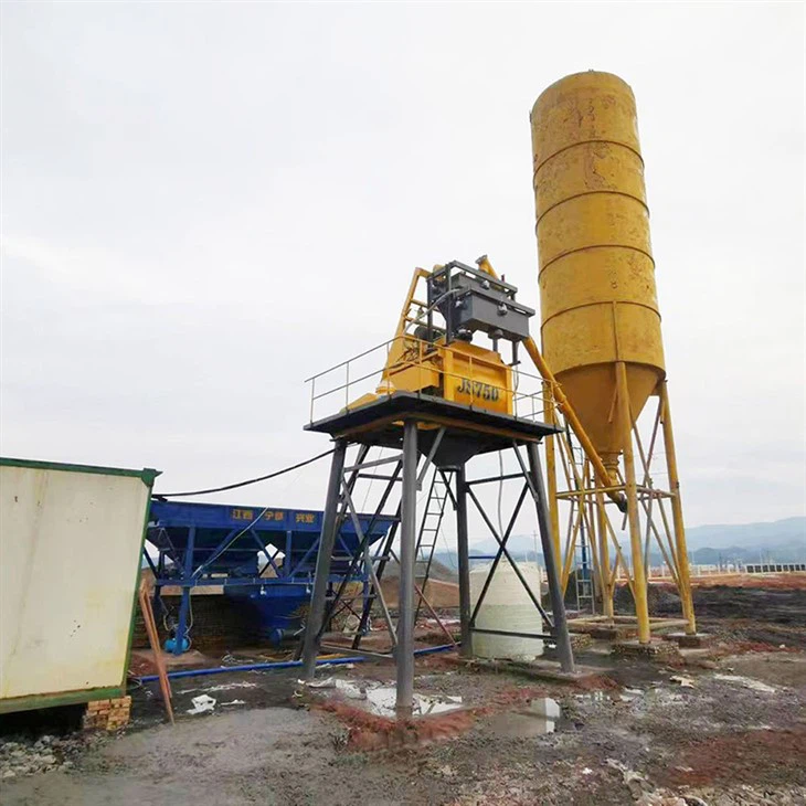 Trạm trộn bê tông di động 35m³