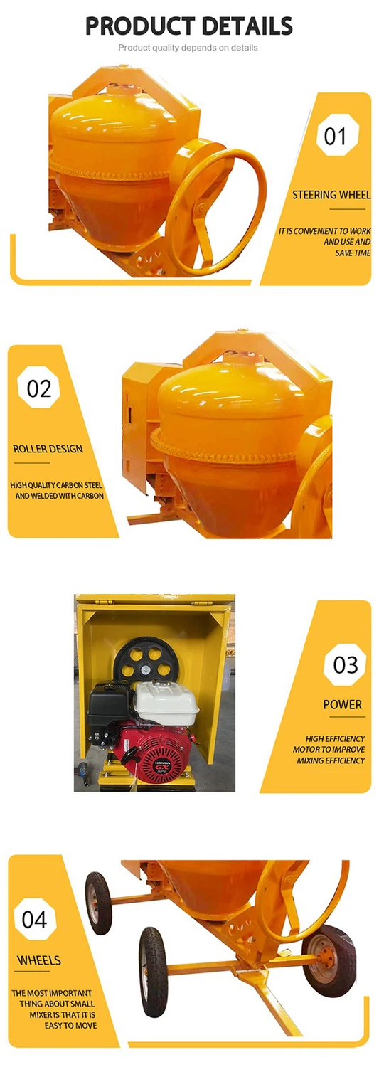 Concrete Drum Mixer Details Concrete Drum Mixer Details